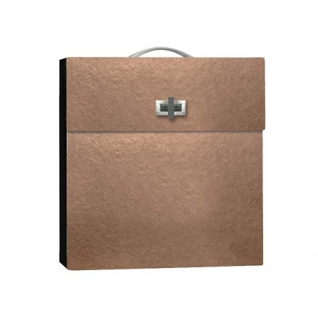 Caja maletín para álbum en semipiel ref.MALECAJA321